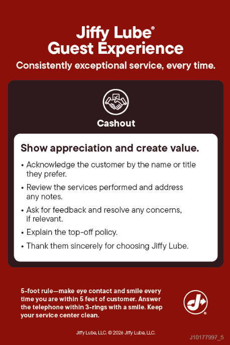 Pillar Card - Guest Experience 4" x 6" (5 Pages)