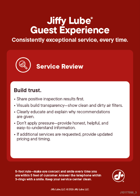 Pillar Card - Guest Experience 5" x 7" (5 Pages)