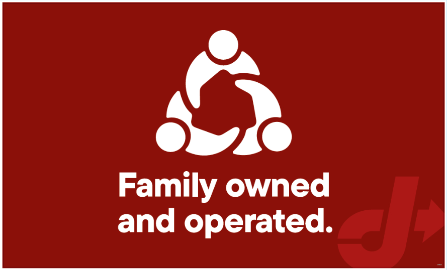 Yard Banner - Family Owned