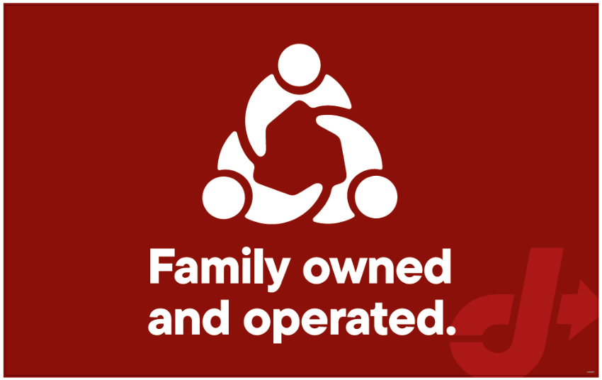 Yard Banner - Family Owned