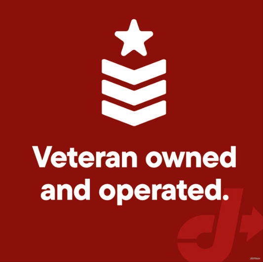 Curbside Handheld Sign - Veteran Owned