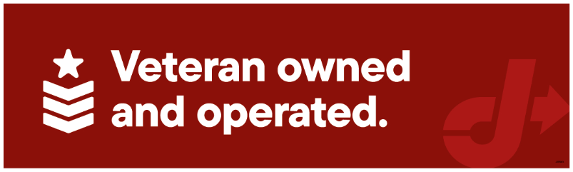Bay Door Banner - Veteran Owned