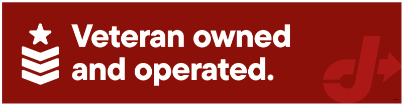 Bay Door Banner - Veteran Owned