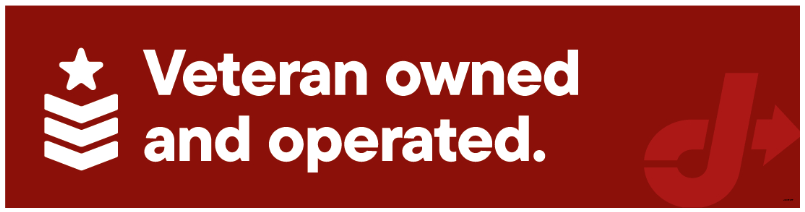 Bay Door Banner - Veteran Owned