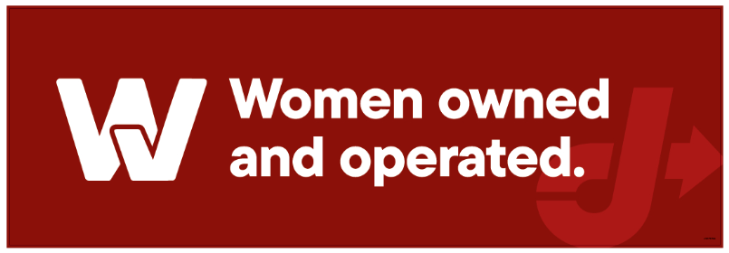 Bay Door Banner - Woman Owned