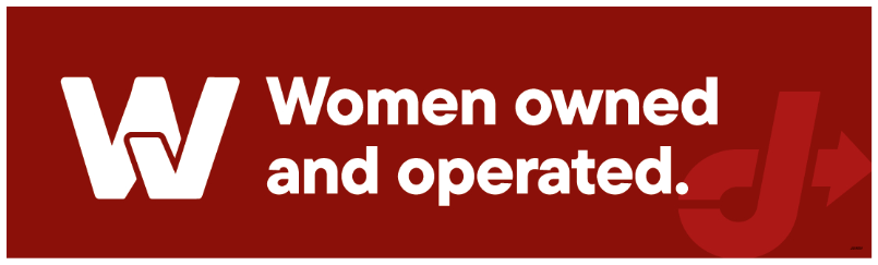 Bay Door Banner - Woman Owned