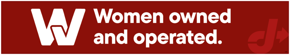 Bay Door Banner - Woman Owned