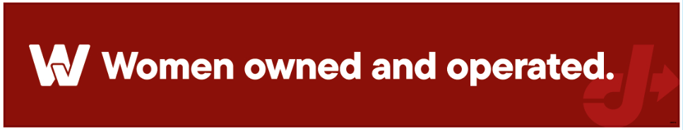 Bay Door Banner - Woman Owned