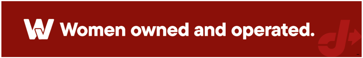 Bay Door Banner - Woman Owned