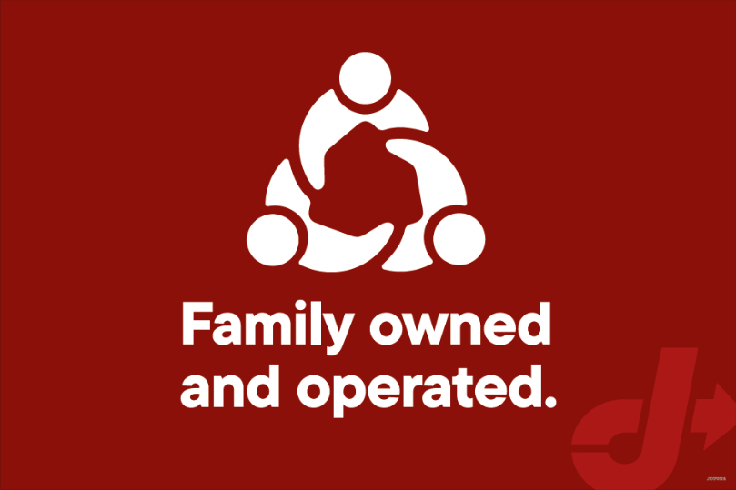Curbside Handheld Sign - Family Owned